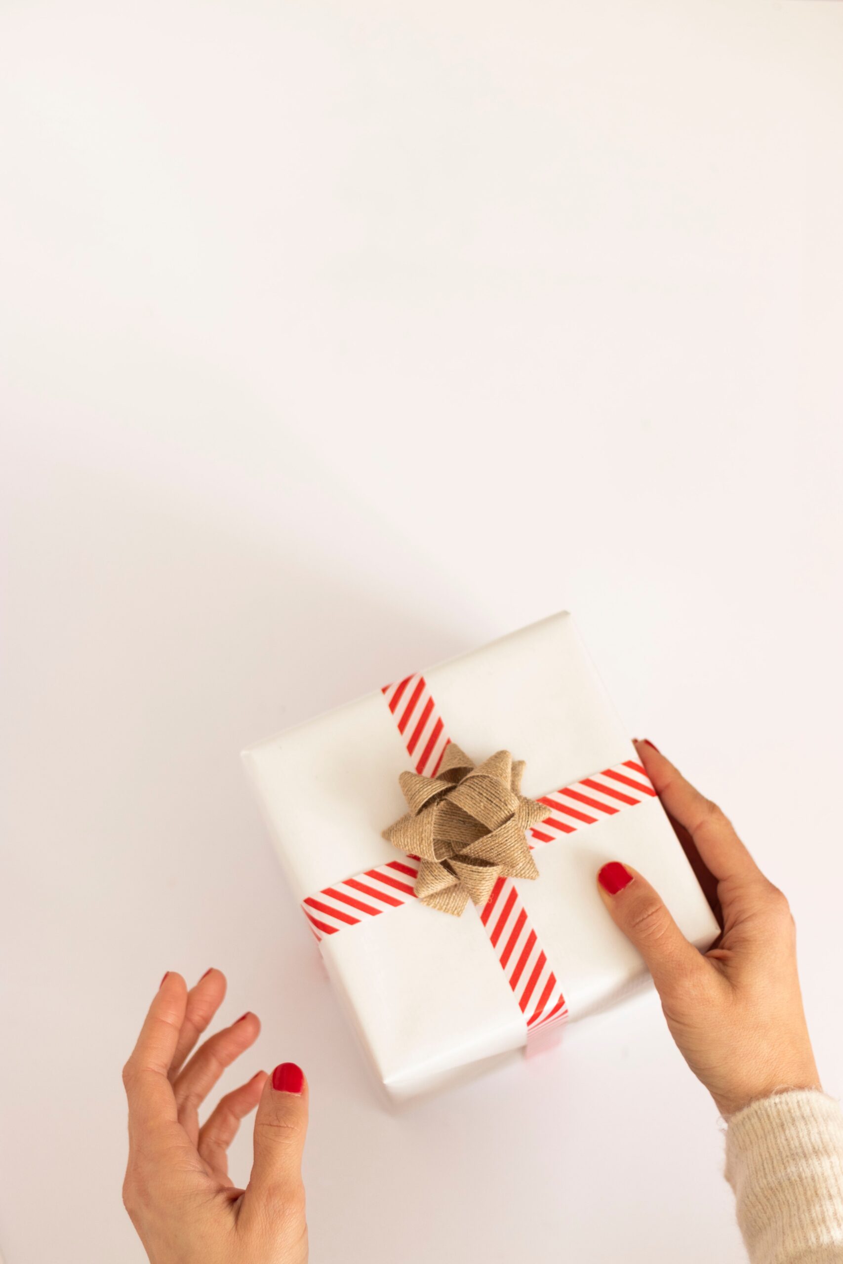 white elephant gift exchange wrapped present