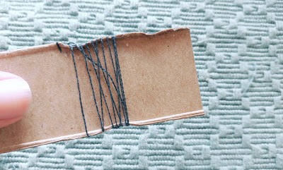 tassel earrings wrapping