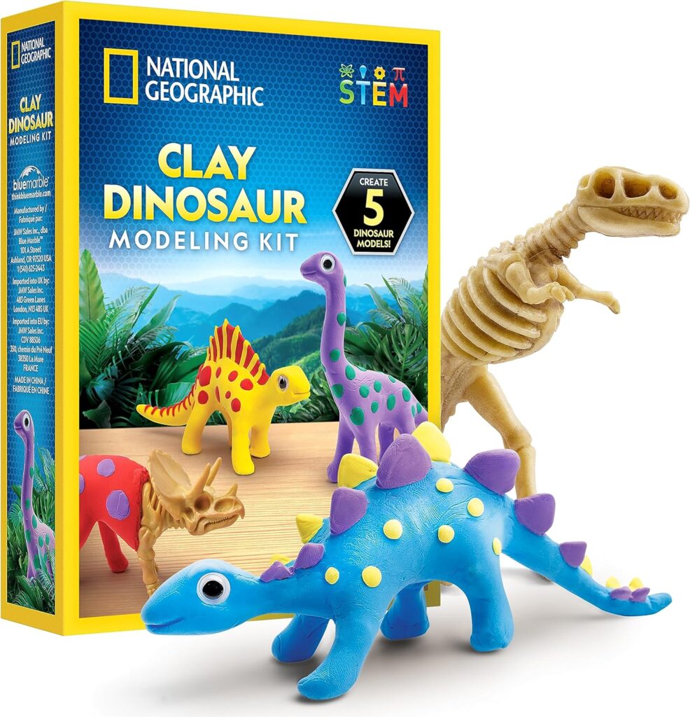 clay dino fossil cake