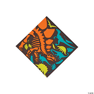 dino dig beverage napkins 16 pc 13720942