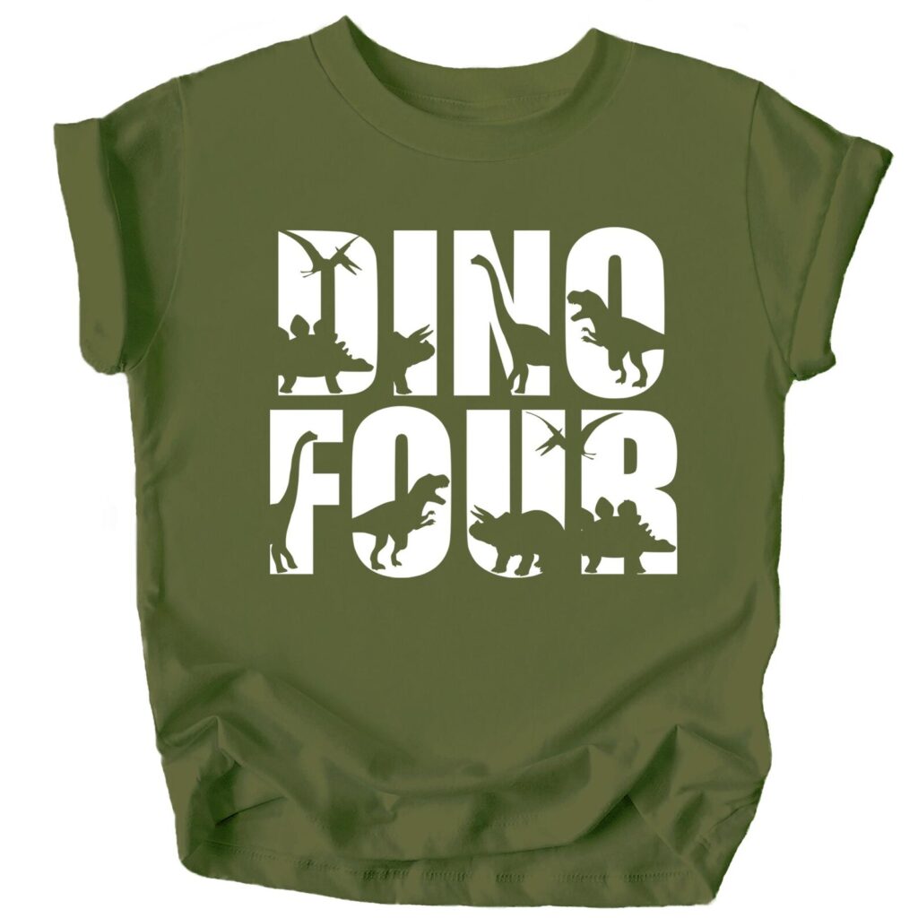 dino four shirt